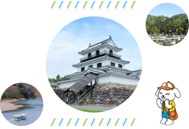 フリーエリア内の観光スポット