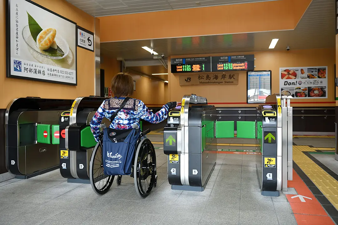 08:30　松島海岸駅に到着