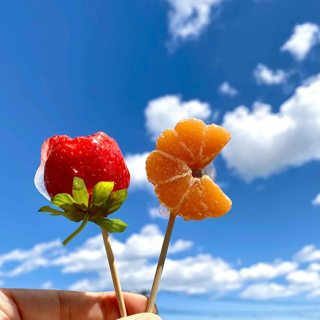 キラキラフルーツ飴