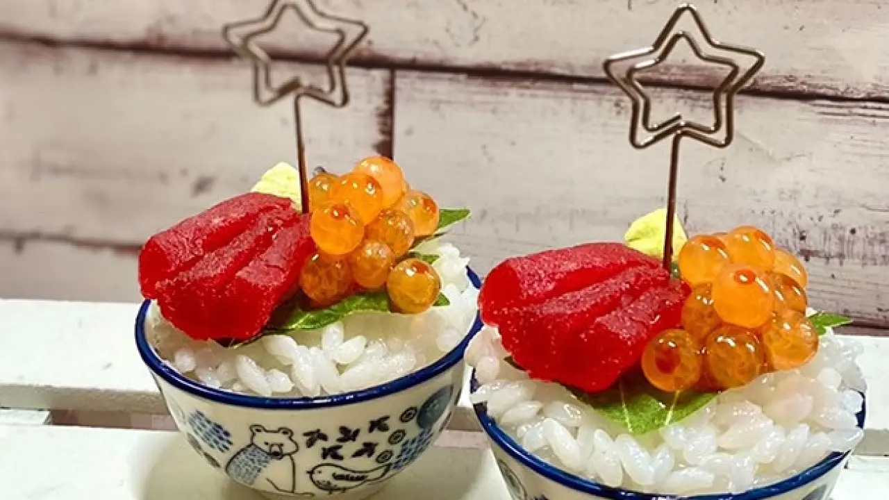 在仙台/宮城體驗美食樣品製作－迷你海鮮碗便簽架－