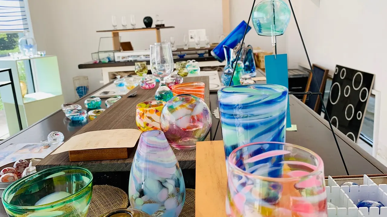 在Glass Studio Gen體驗Akiu玻璃吹製工藝