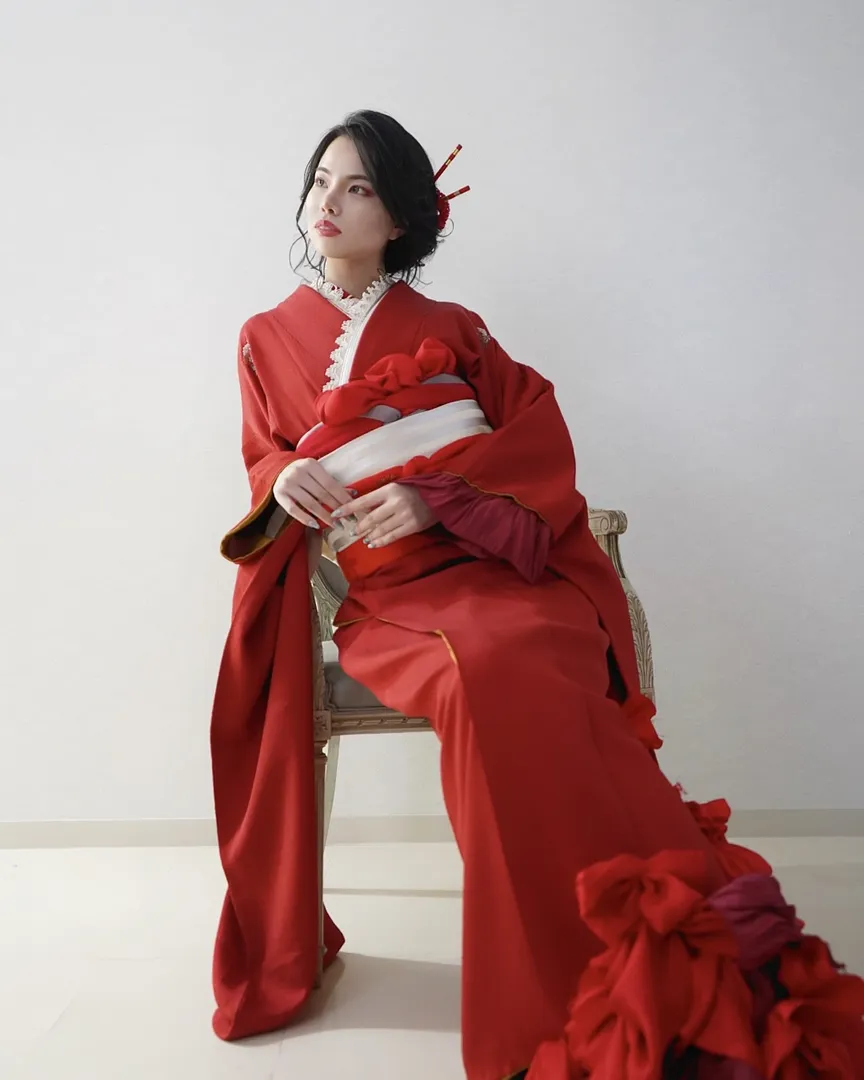 振袖店内撮影一例