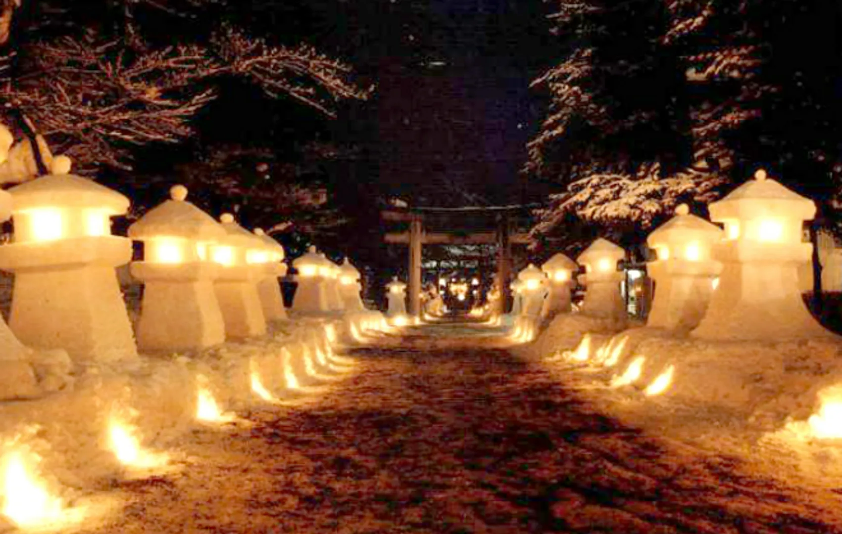 上杉雪灯篭まつり