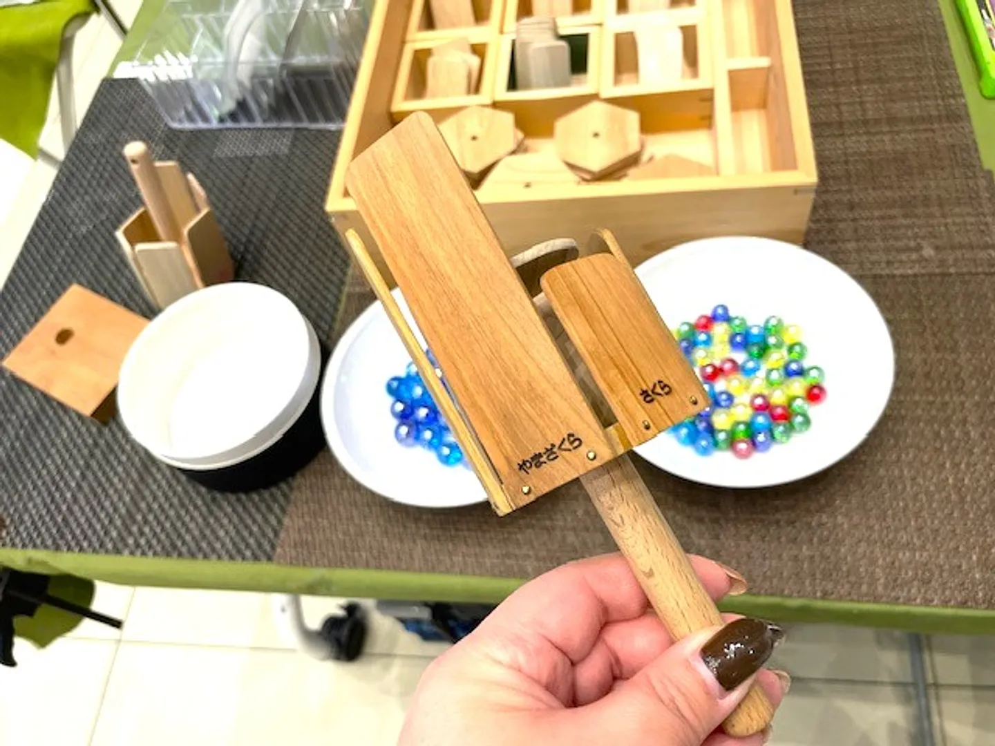 木のおもちゃ いつき『みやぎの6種類の樹を使用した「森音（もね）の森のシロフォン」作り』