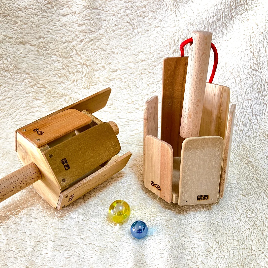 木のおもちゃ いつき『みやぎの6種類の樹を使用した「森音（もね）の森のシロフォン」作り』