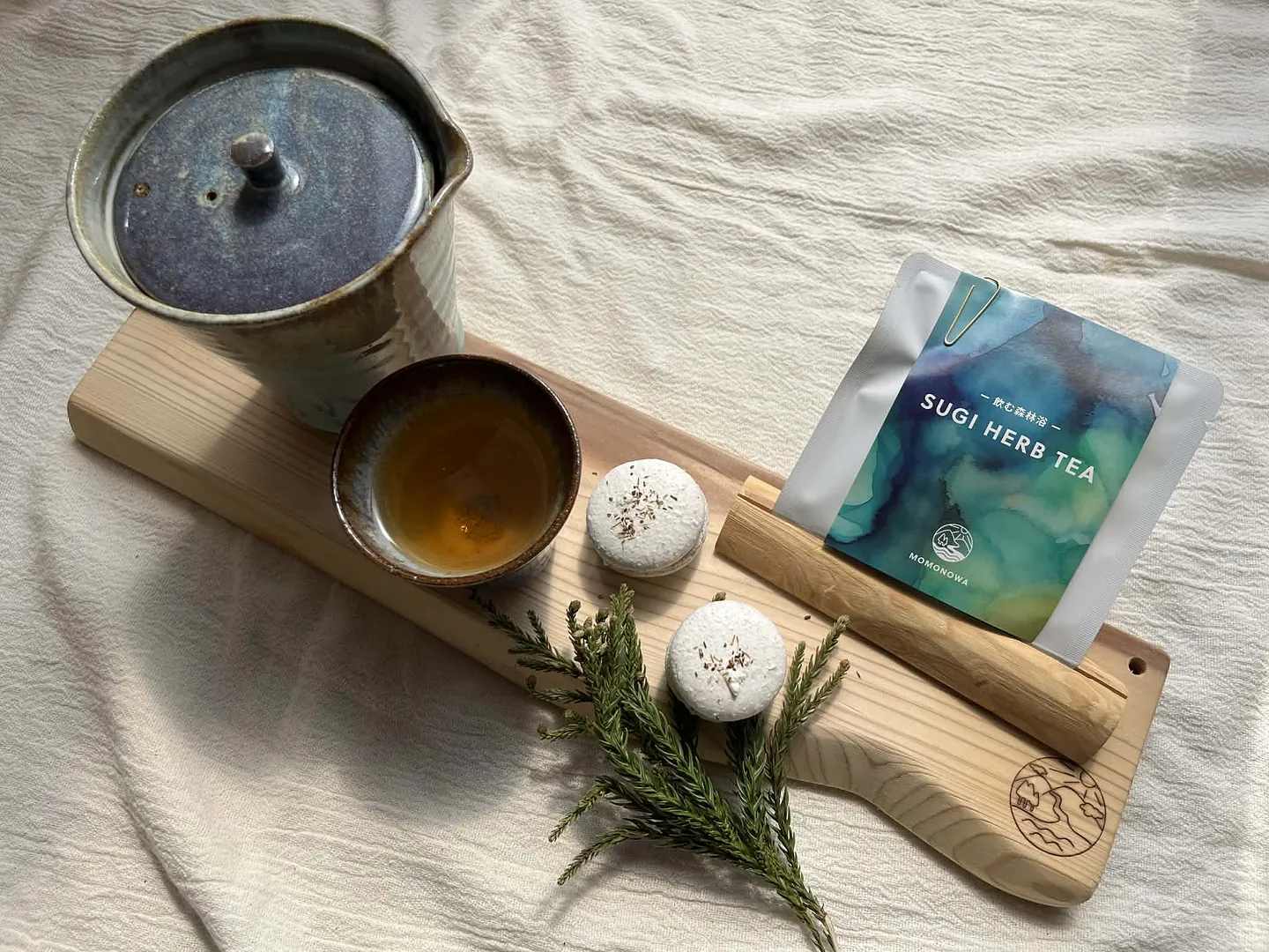 ※イメージ画像（茶菓子はつきません）