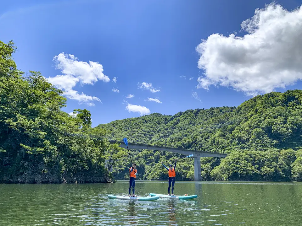 【2026年復活！】ながい百秋湖ネイチャーSUPツアー