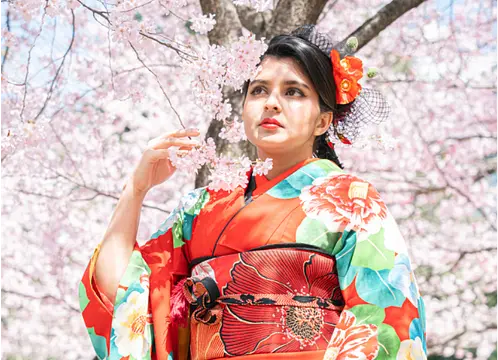 ” 仙台一番町で楽しむ ” 街歩き着物レンタル − 振袖プラン −