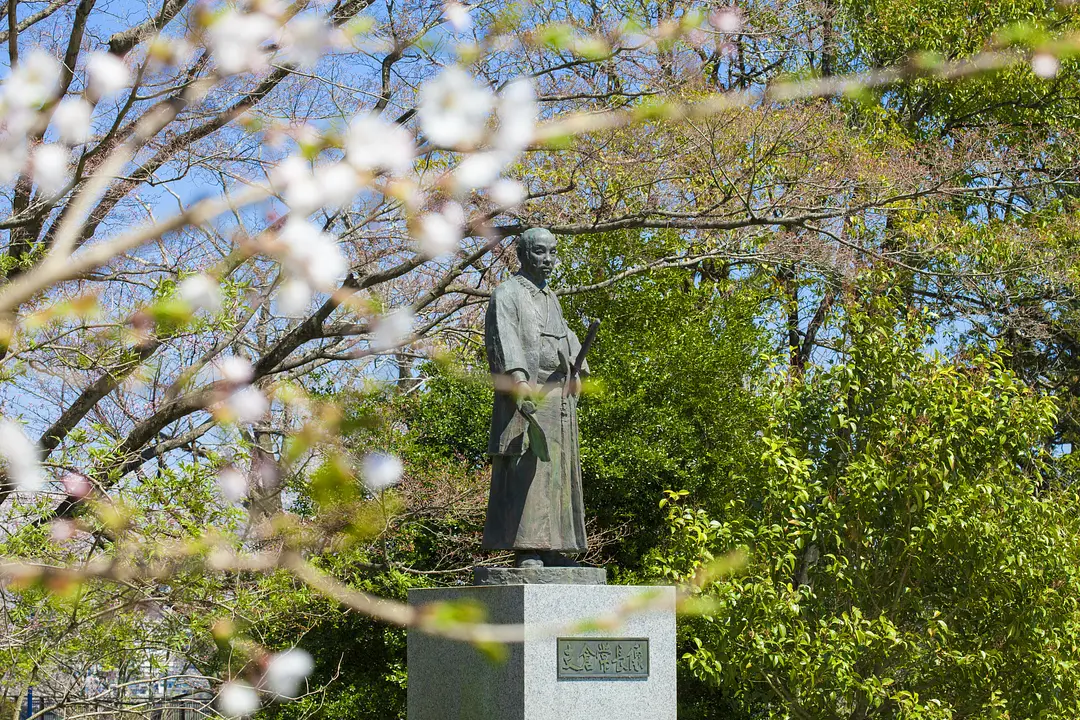 仙台城跡脇櫓付近