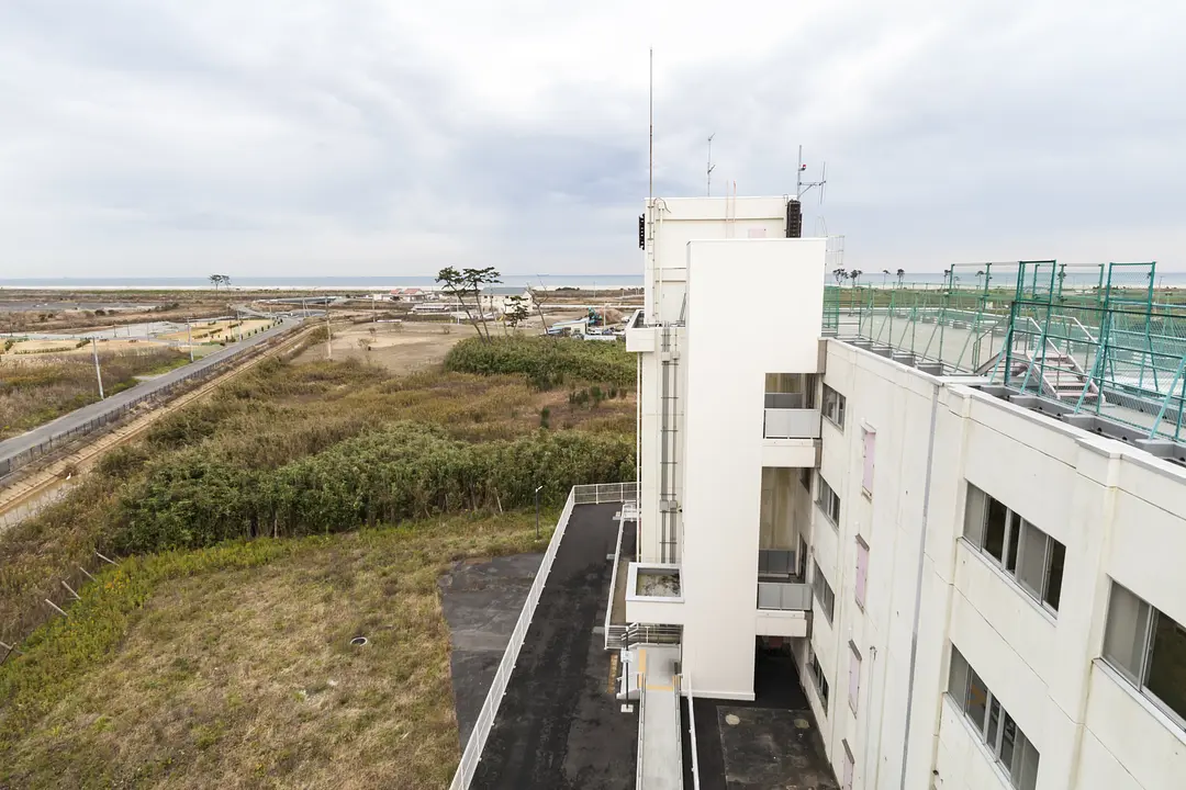 震災遺構　仙台市立荒浜小学校