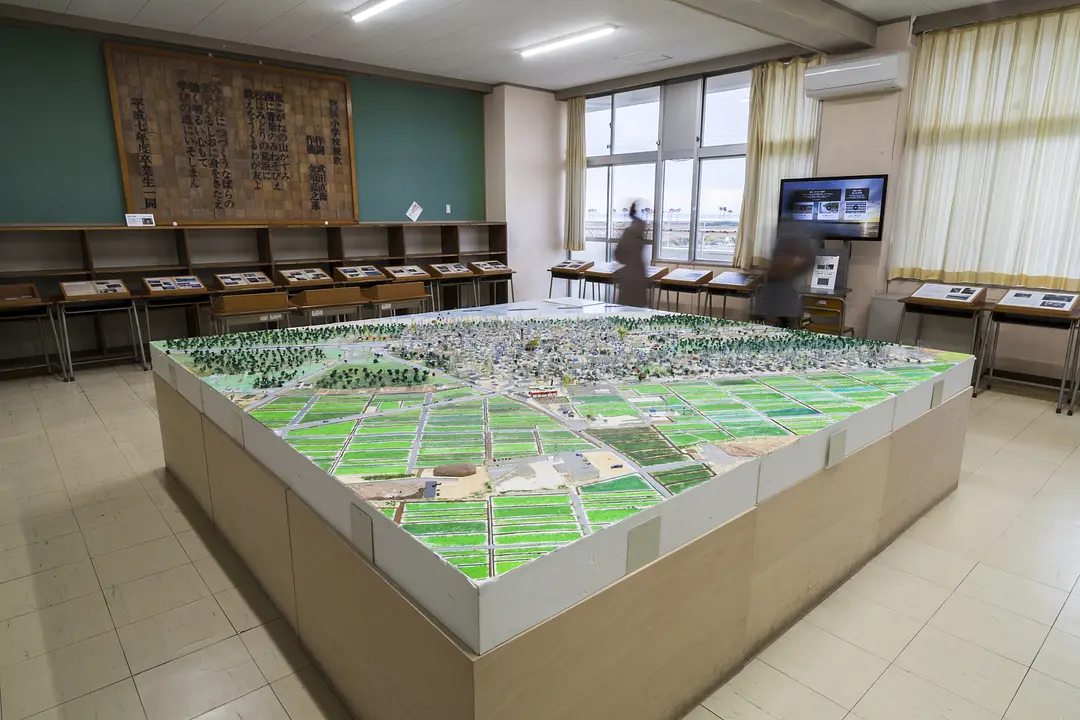 震災遺構　仙台市立荒浜小学校