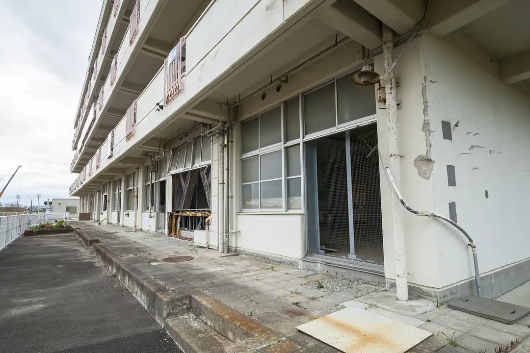 震災遺構　仙台市立荒浜小学校