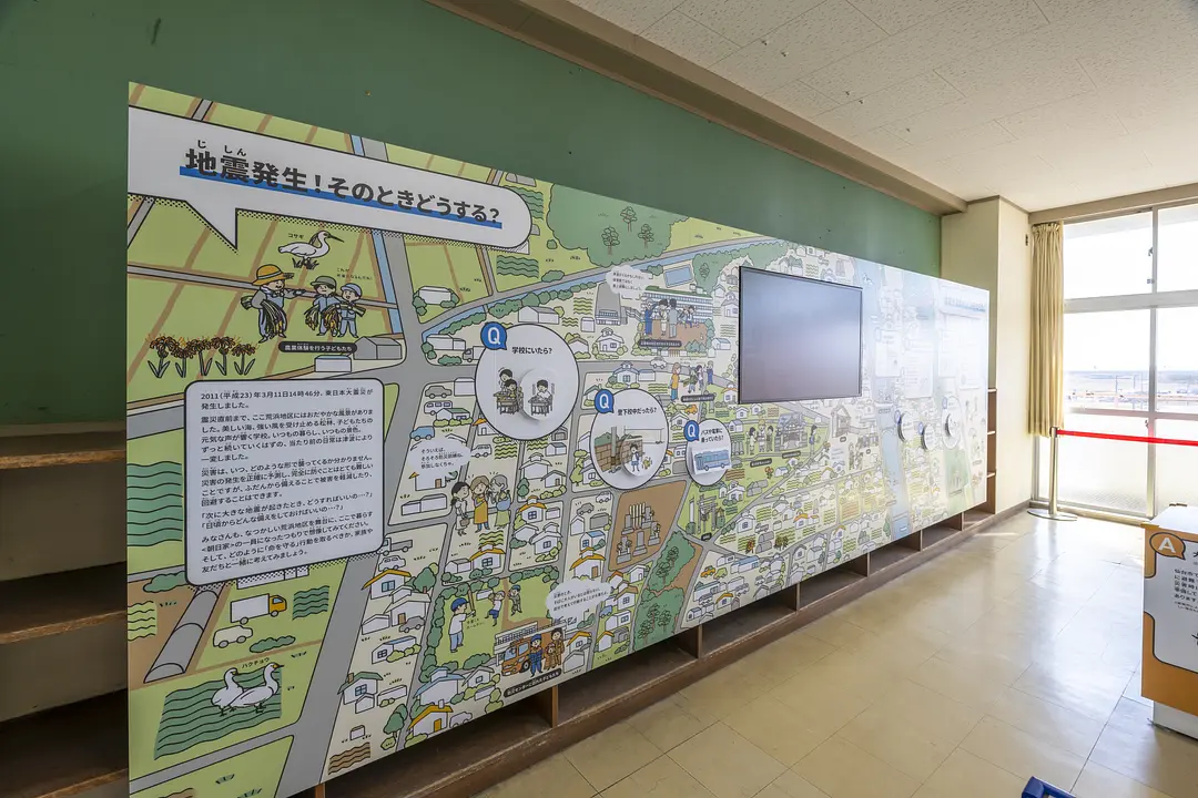 震災遺構　仙台市立荒浜小学校