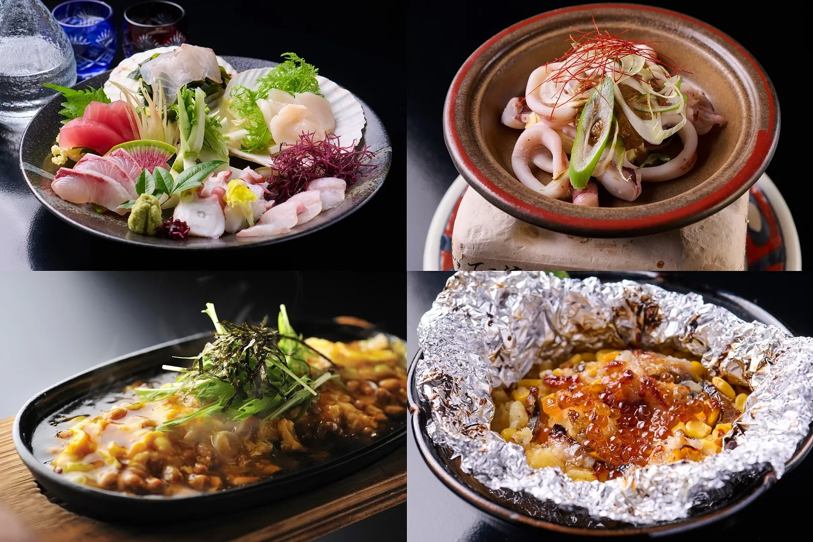 [看板メニューイメージ]旬の味やアレンジ郷土料理をどうぞ