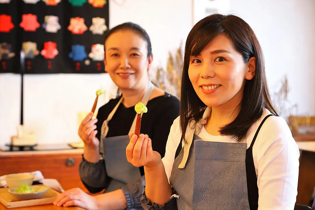 宮城のソウルフード、ずんだ餅を作る（仙台市大和町）