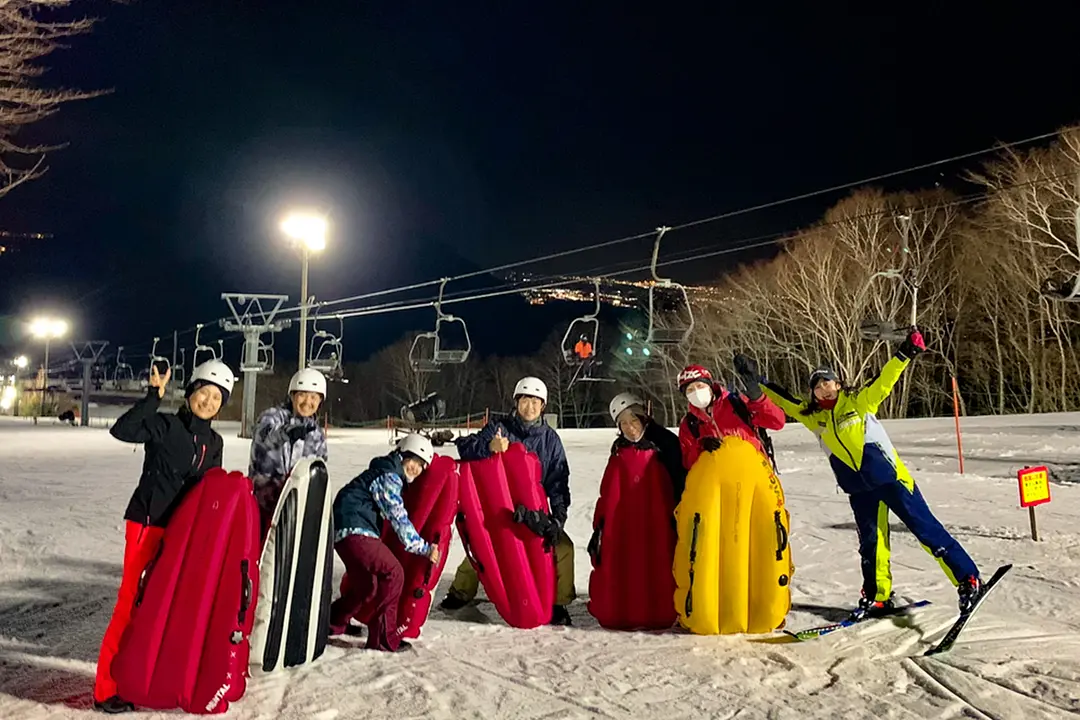 東北ではここだけ「スプリングバレー仙台泉スキー場」のナイトクルージング