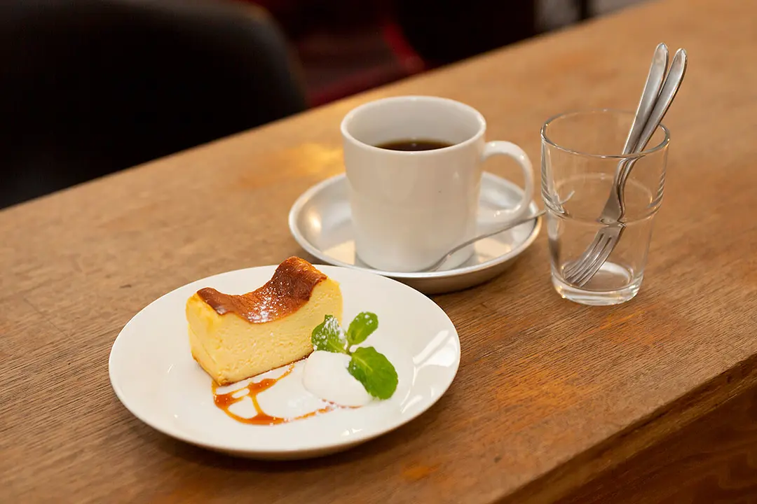 口の中でとろけるようなチーズケーキ