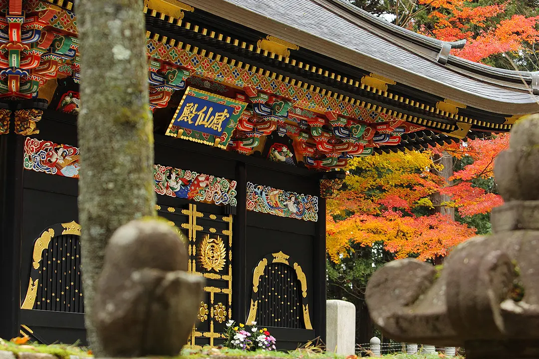 瑞鳳殿の紅葉めぐり