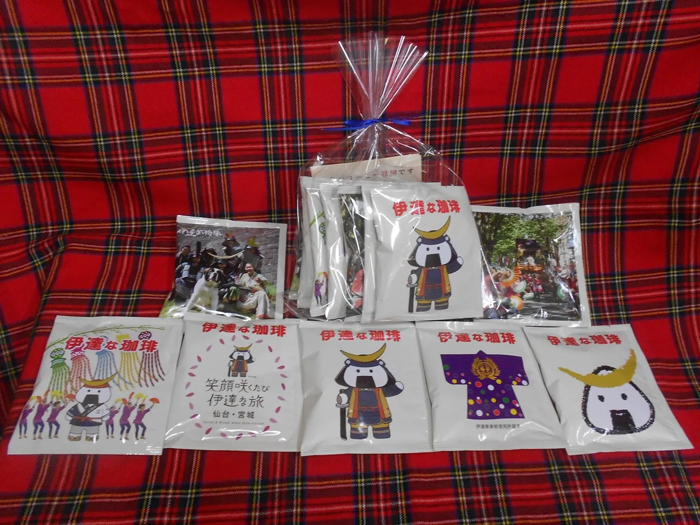 伊達な珈琲「むすび丸シリーズ」ドリップバッグ12g入7袋セット