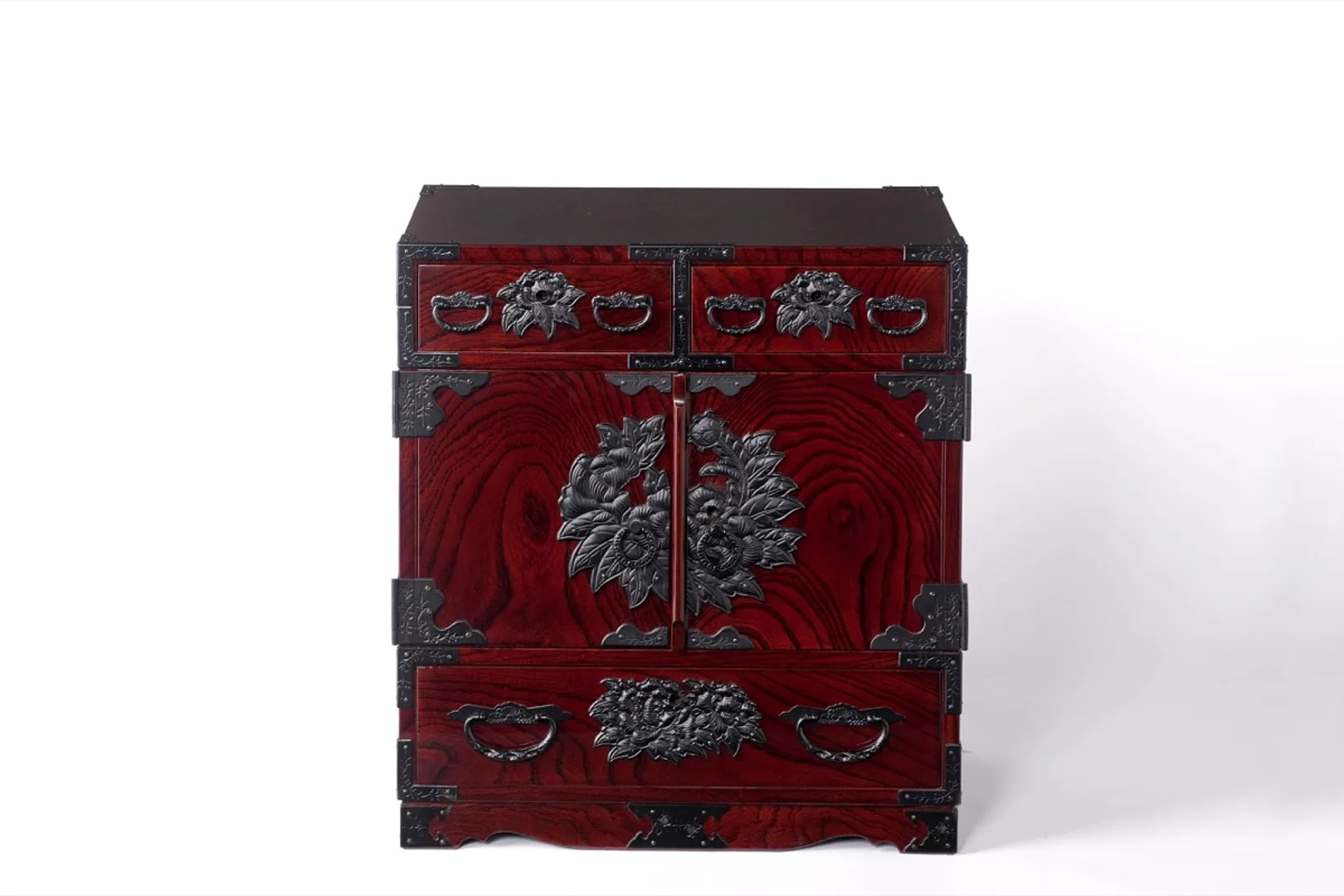 仙台箪笥小箪笥「参番 木地呂塗り」