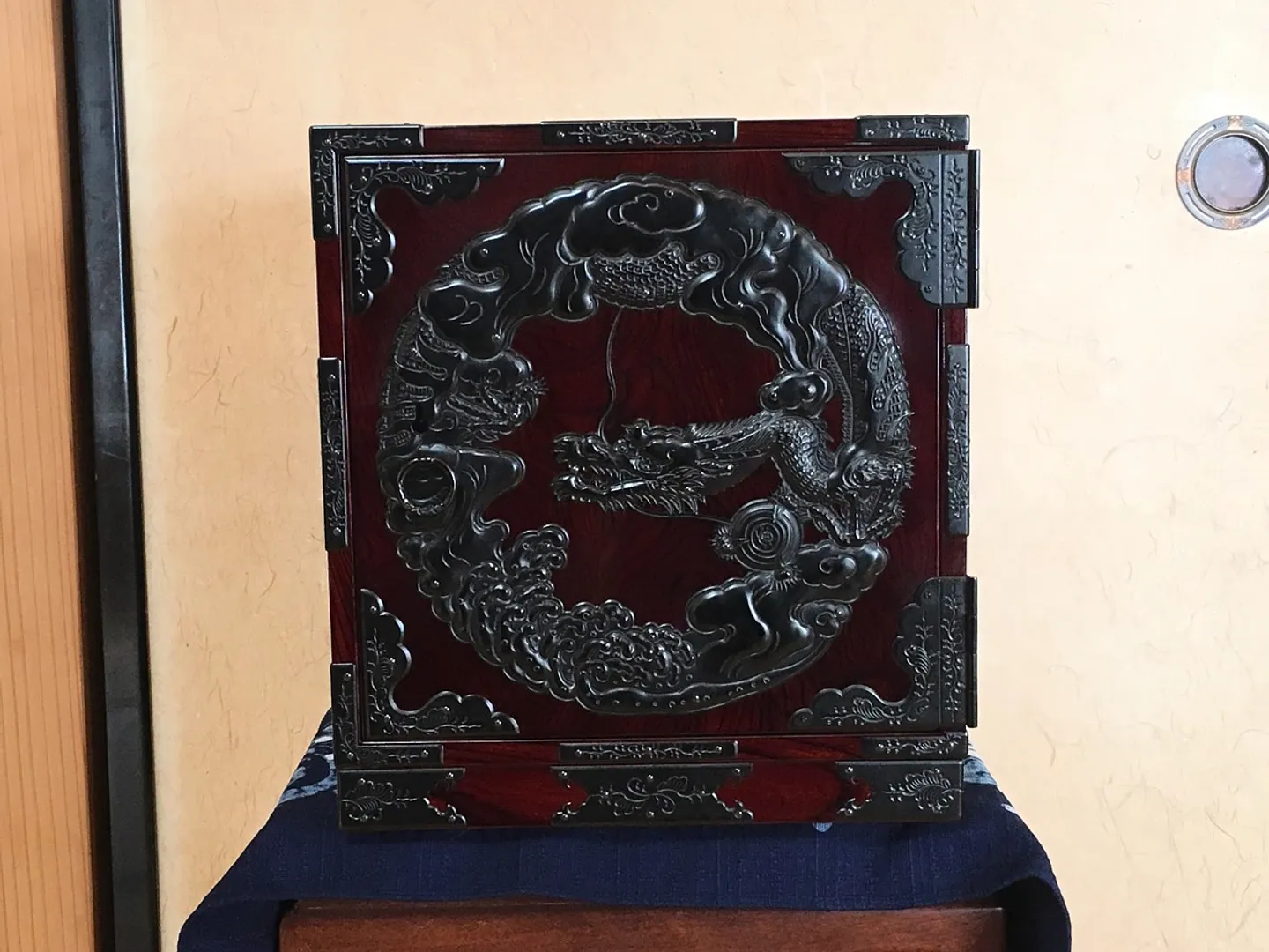 仙台箪笥 小箪笥 龍文