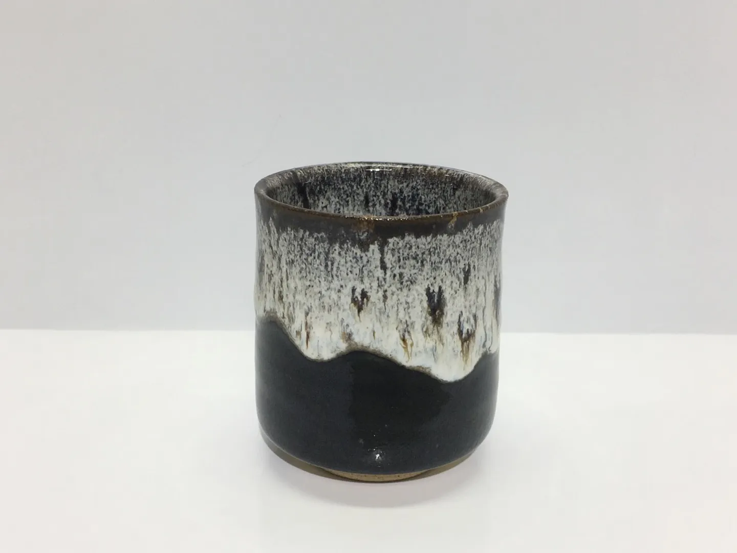 堤焼 海鼠釉 湯呑