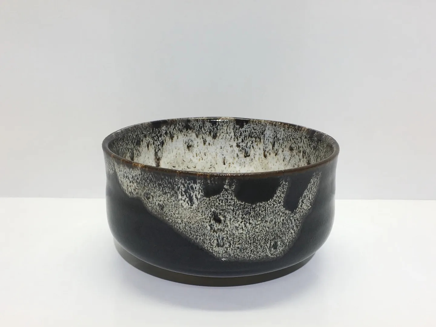 堤焼 海鼠釉 抹茶盌