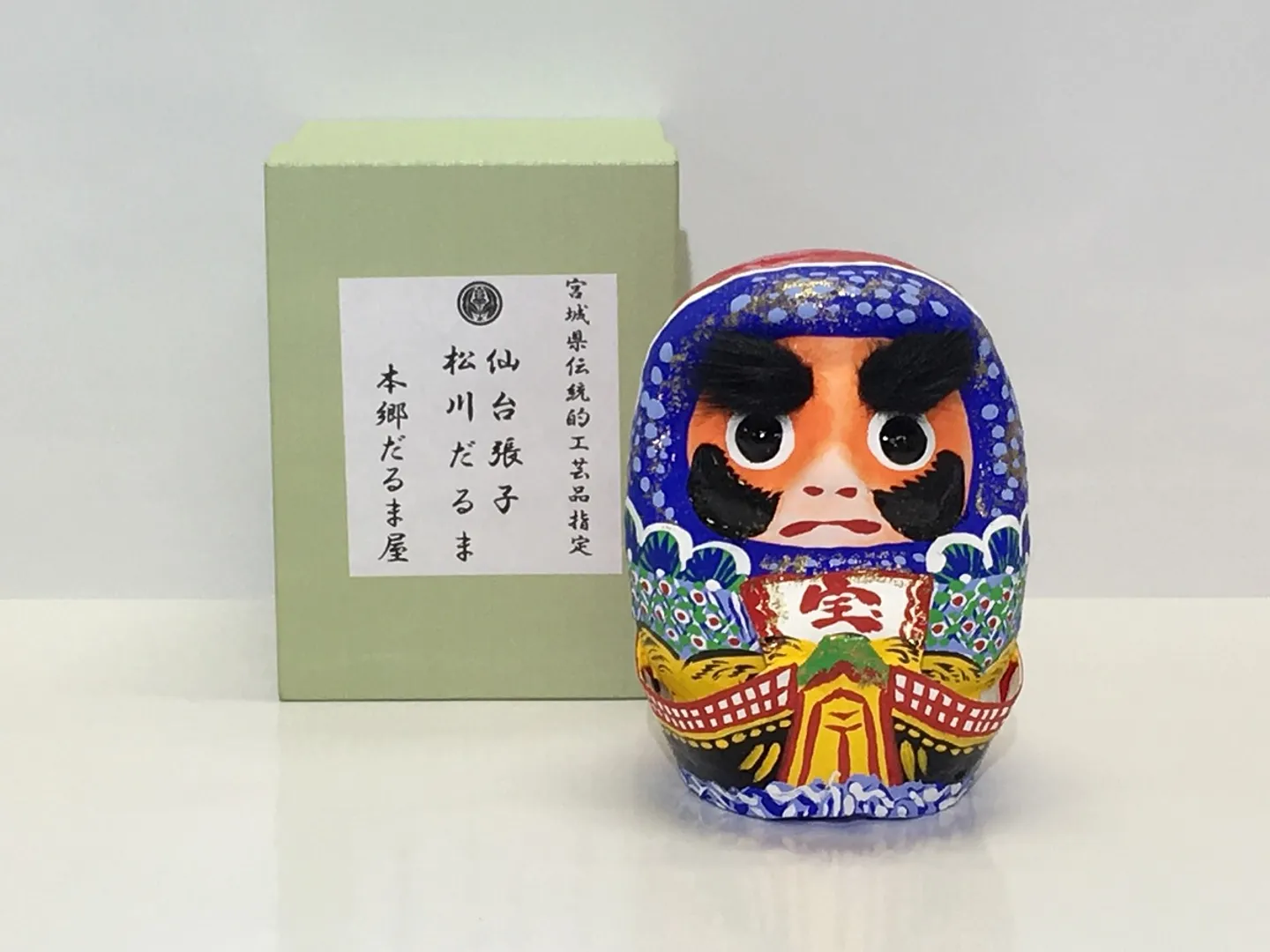 松川だるま 宝船5寸