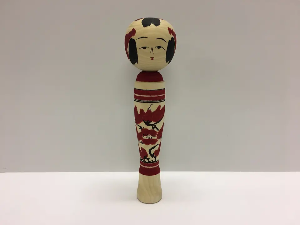 仙台こけし 8寸（玩愚庵こけし屋）