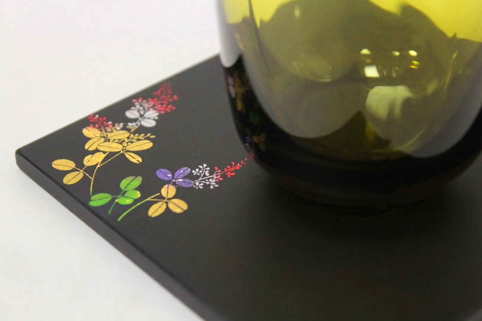 雄勝石 仙台蒔絵コースター