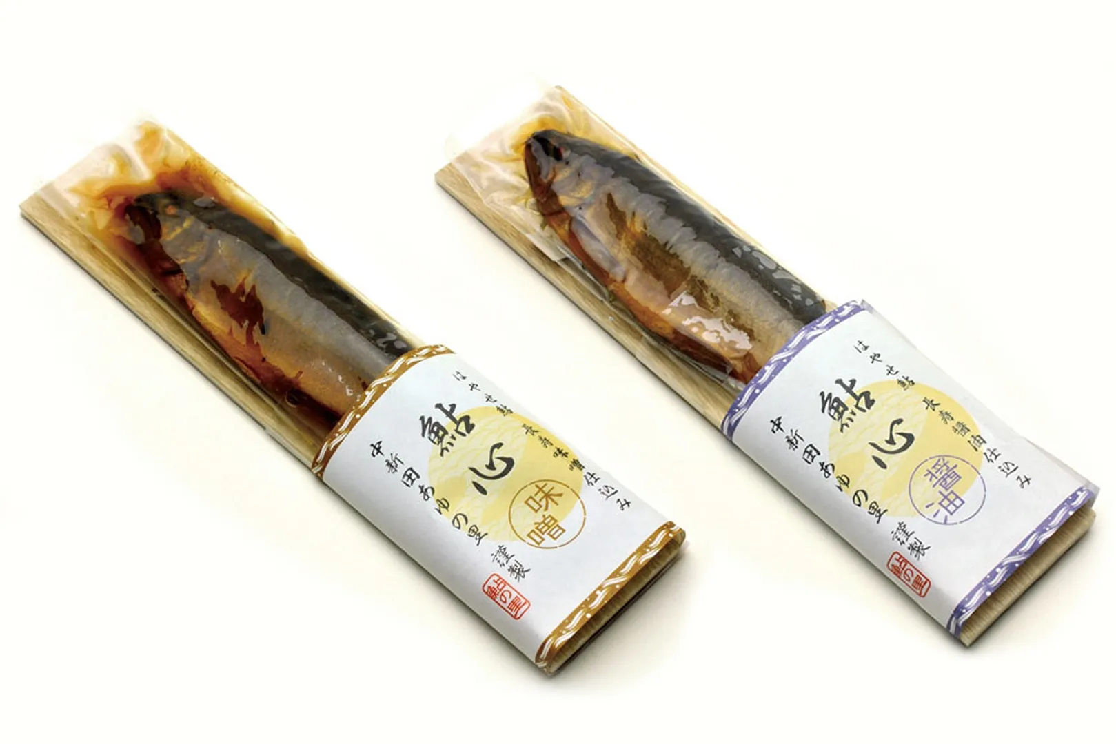 はやせ鮎 鮎心（甘露煮）仙台味噌仕込/仙台醤油仕込 2種有