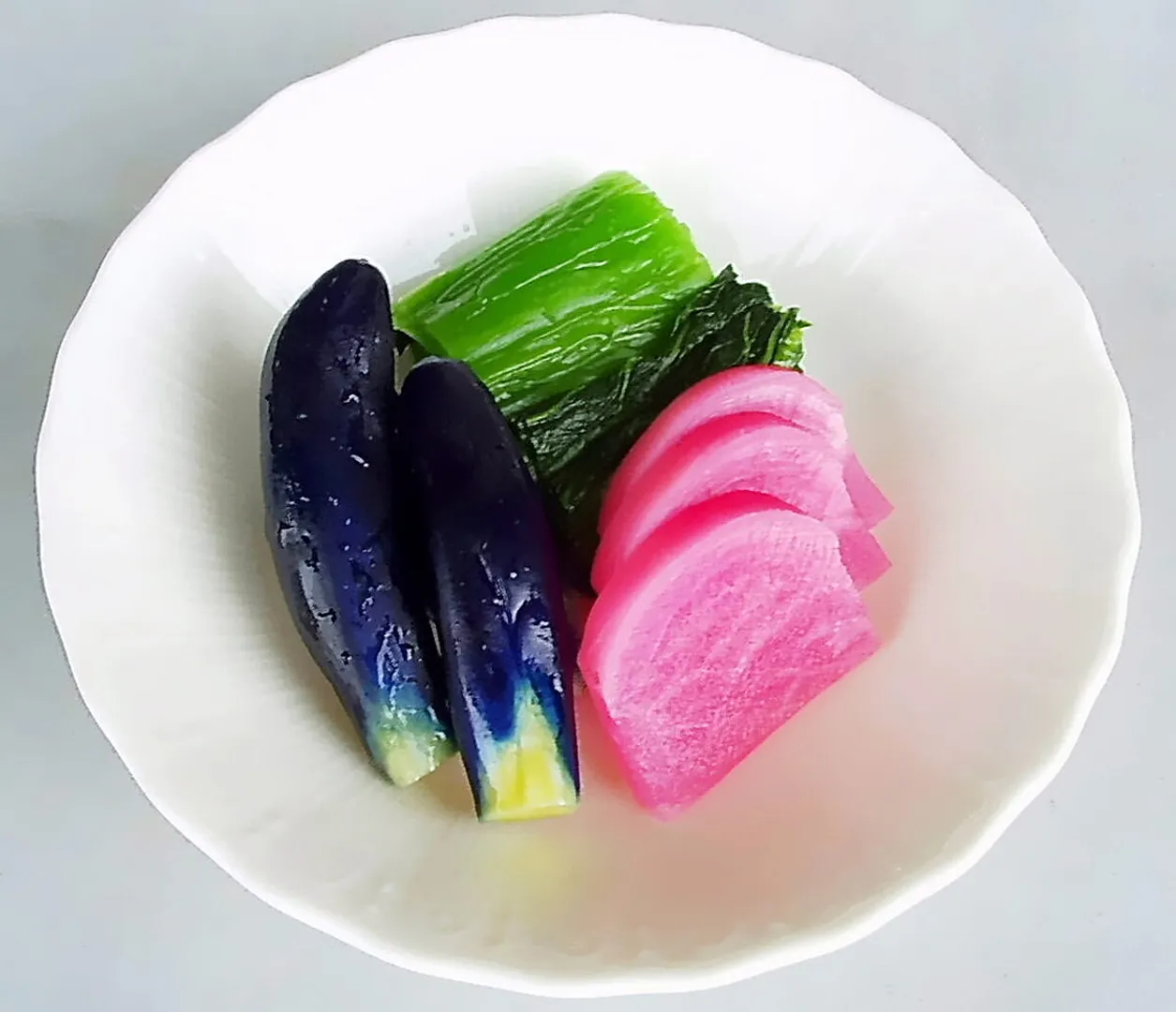 仙台長茄子一夜漬、蔵王菜、仙台紅（赤かぶ）