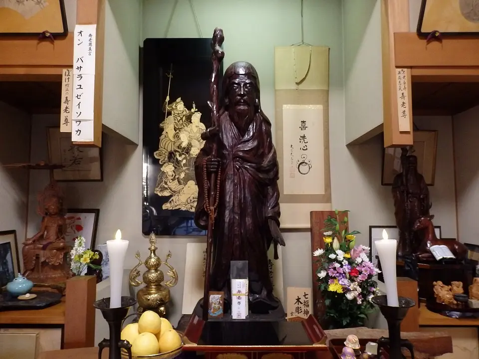 玄光庵 壽老尊像