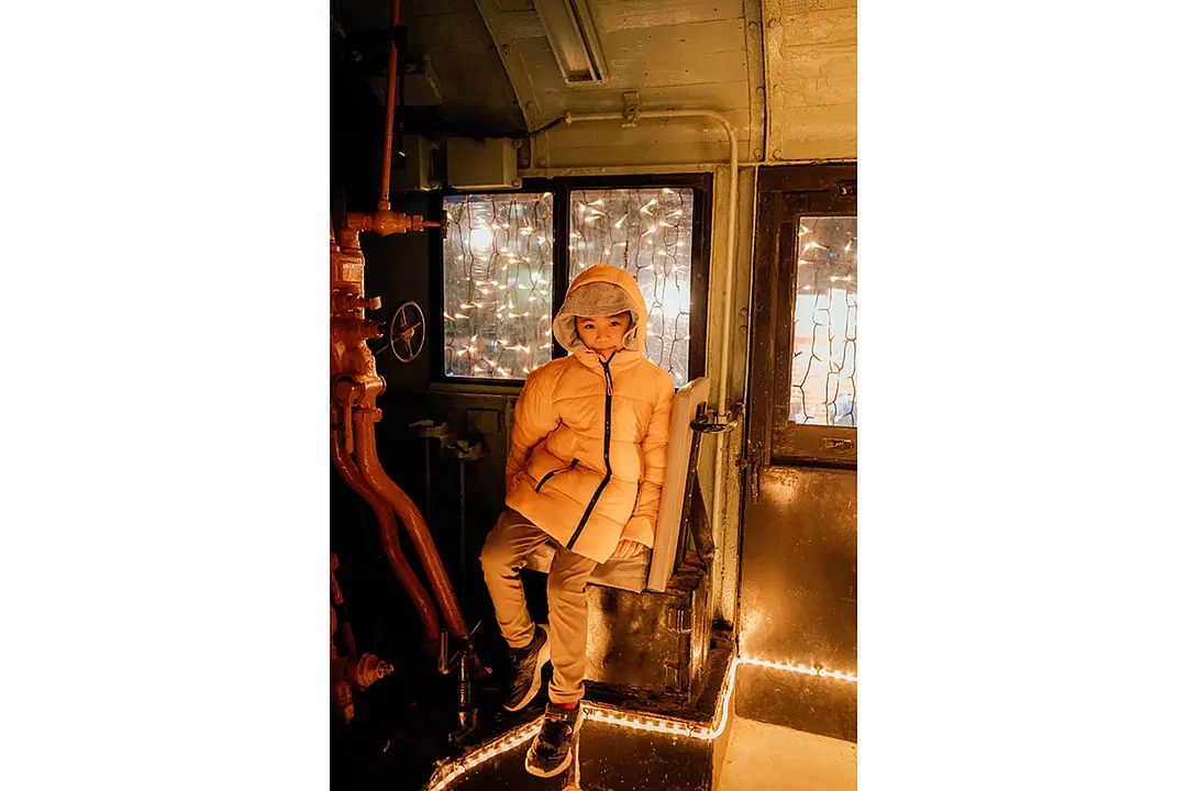 準グランプリ：並んでわくわくしたSL