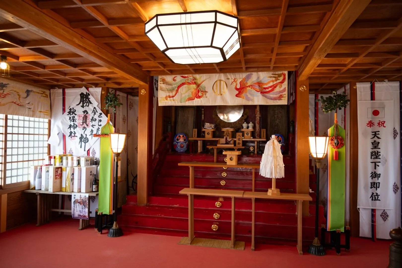 社殿内部
