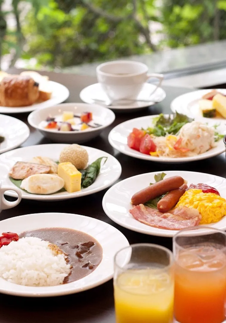 朝食イメージ（和洋バイキング）約40種