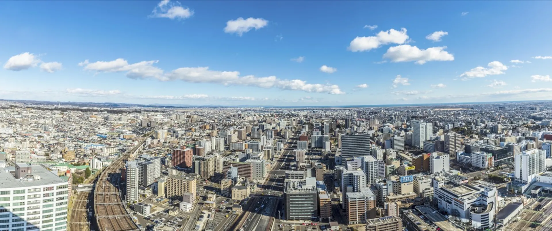 展望スペースからの眺望（東）