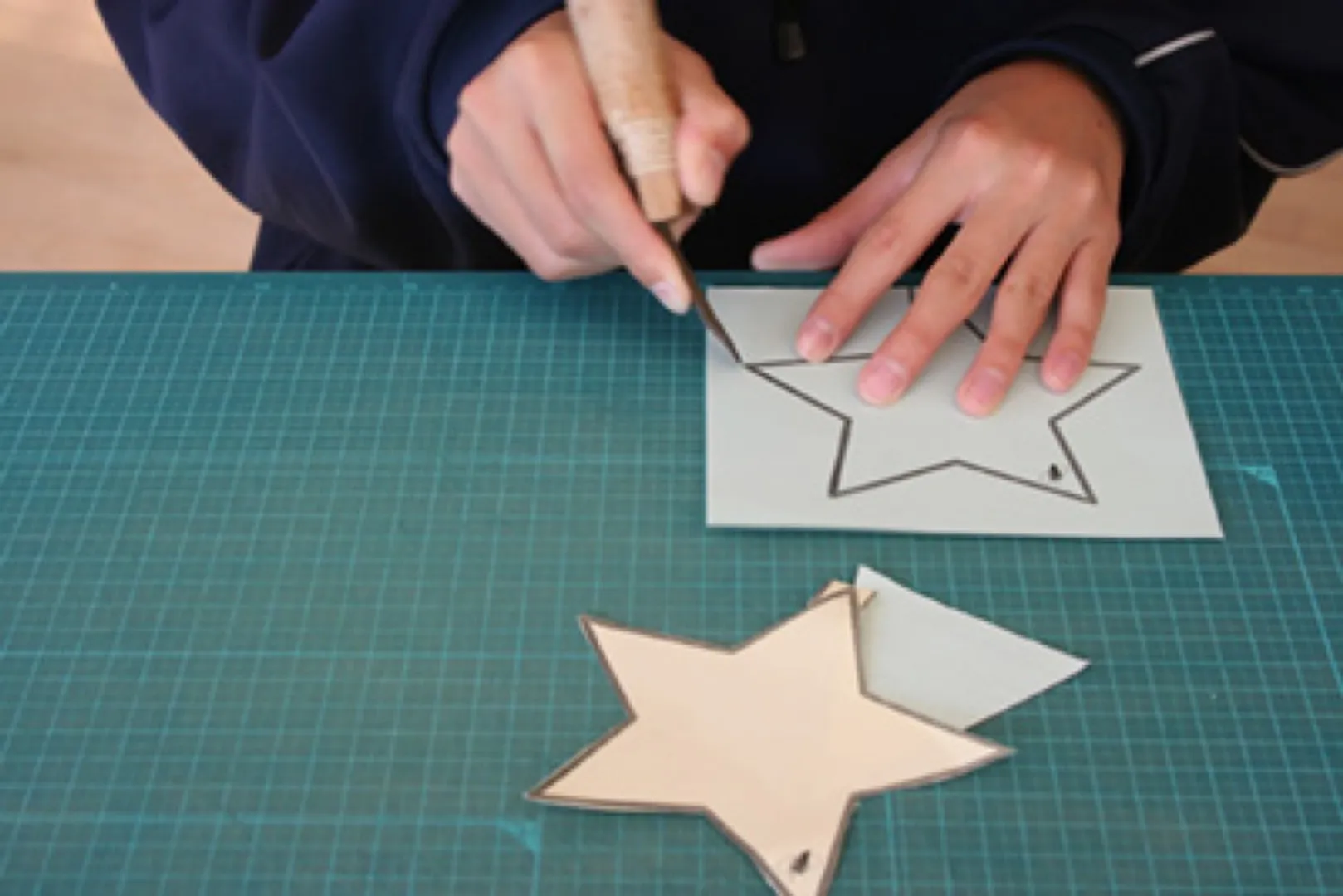 イベント「石器を使ってみよう」