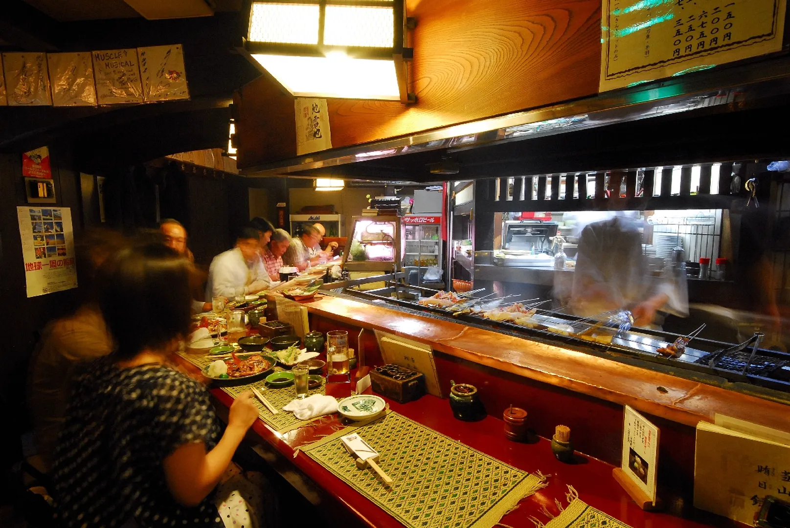 囲炉裏の様な大きな炉