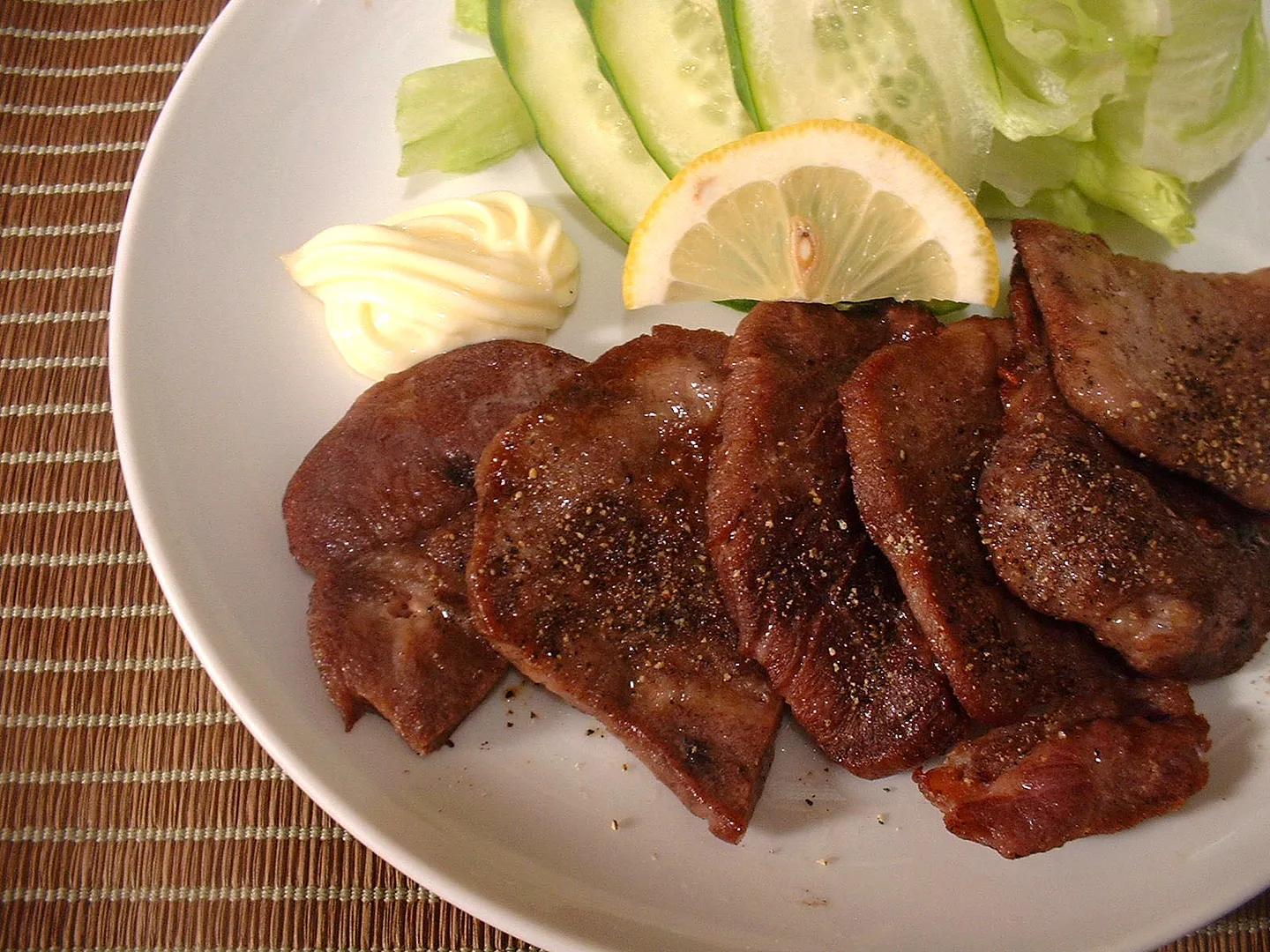 仙台名物牛タン焼きももちろんあります