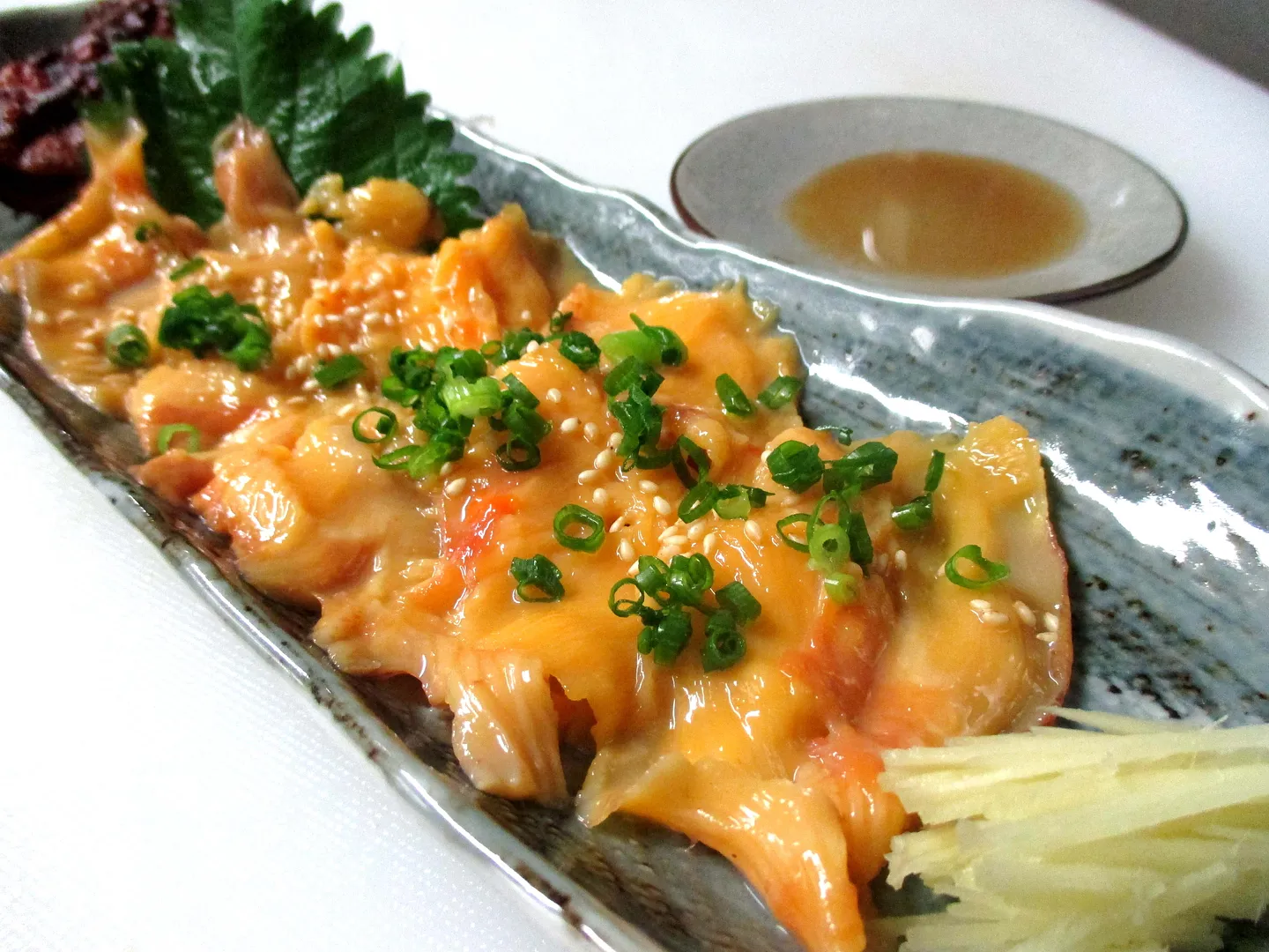 料理コンテストで賞を獲った大吟醸ホヤ