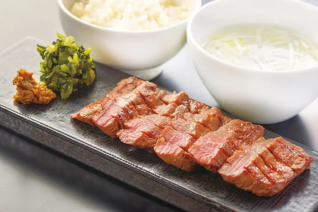 「極厚芯たん定食（数量限定）」