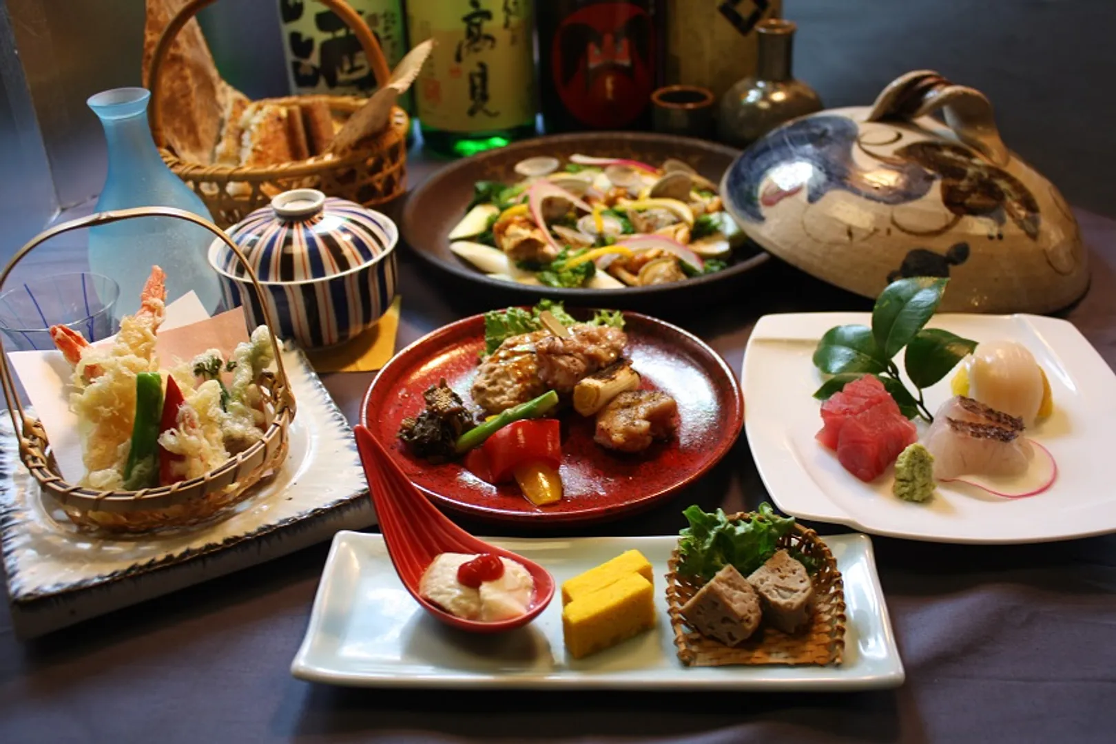 ご予算に応じてコース料理もご用意致します