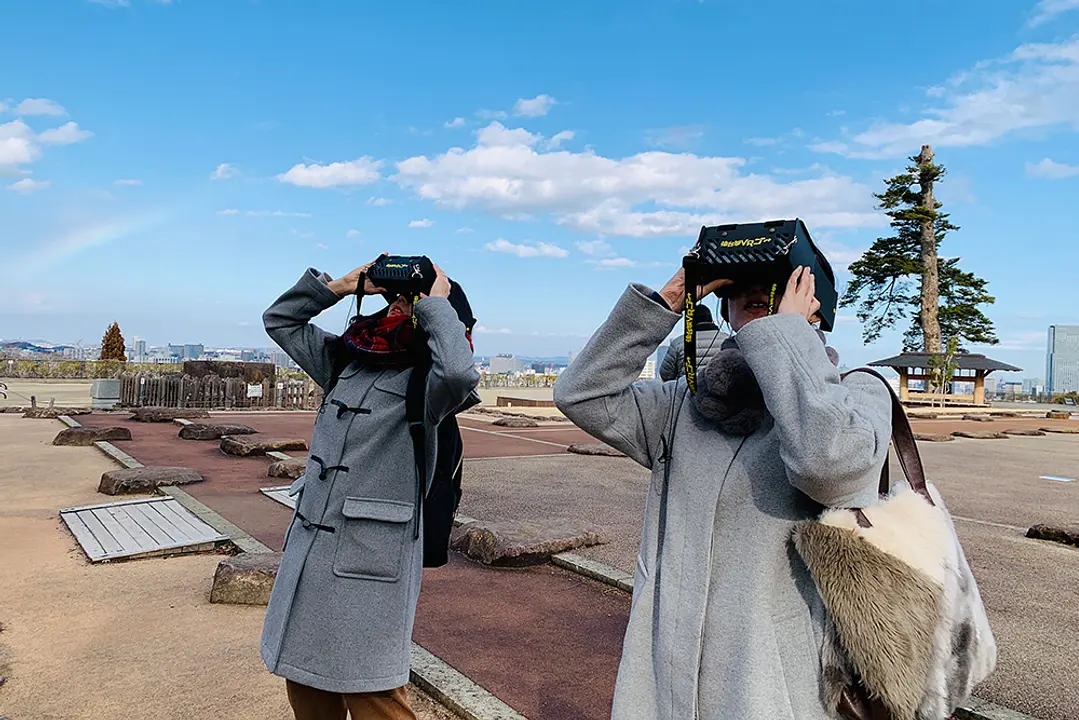 400年前の仙台城へタイムスリップ！仙台城VRゴー