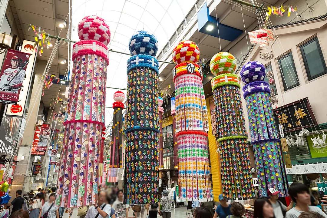 中央通り 七夕飾り