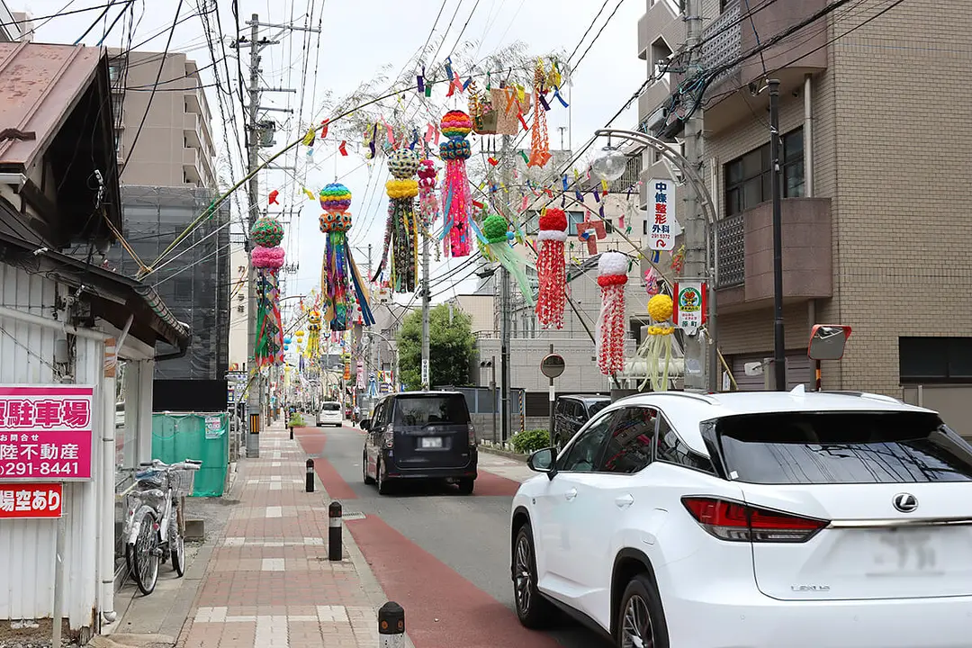 原町商店街 七夕飾り