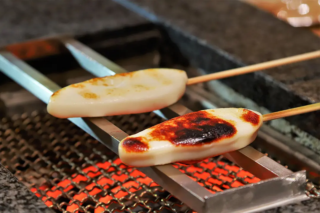 笹かまぼこ手焼き体験