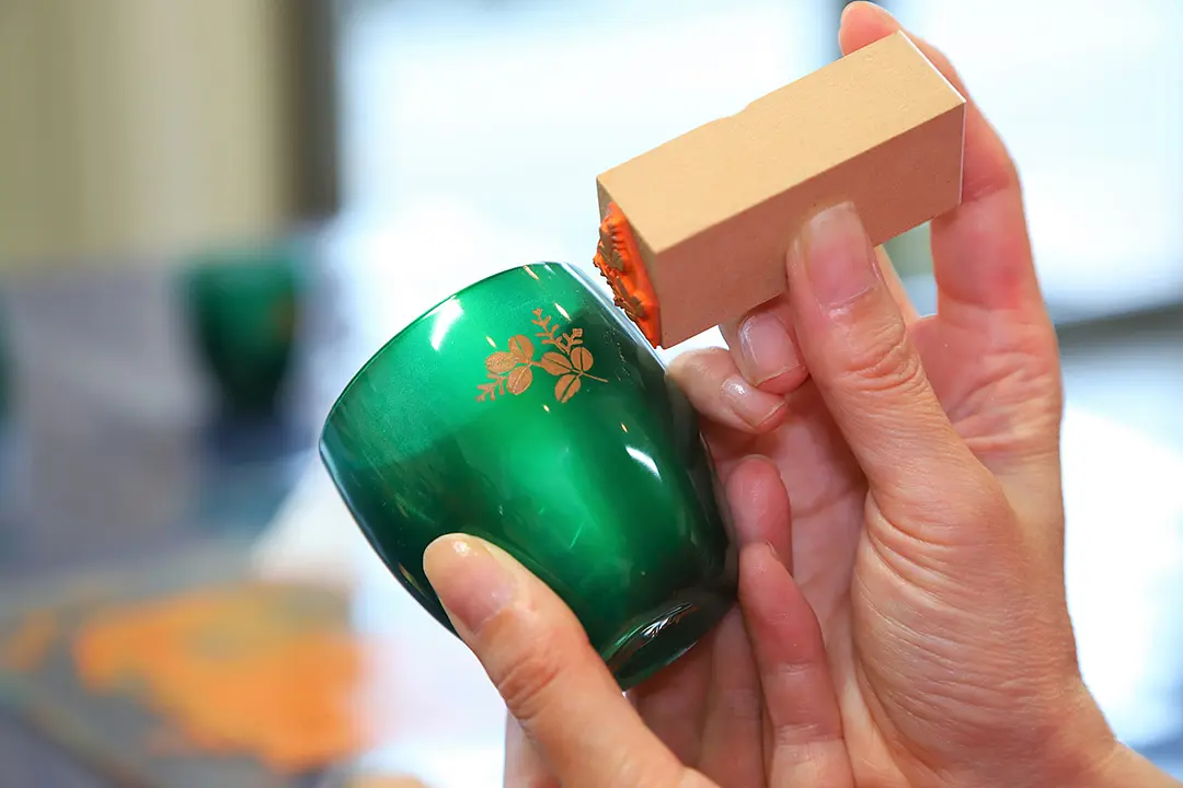 玉虫塗名入蒔絵体験