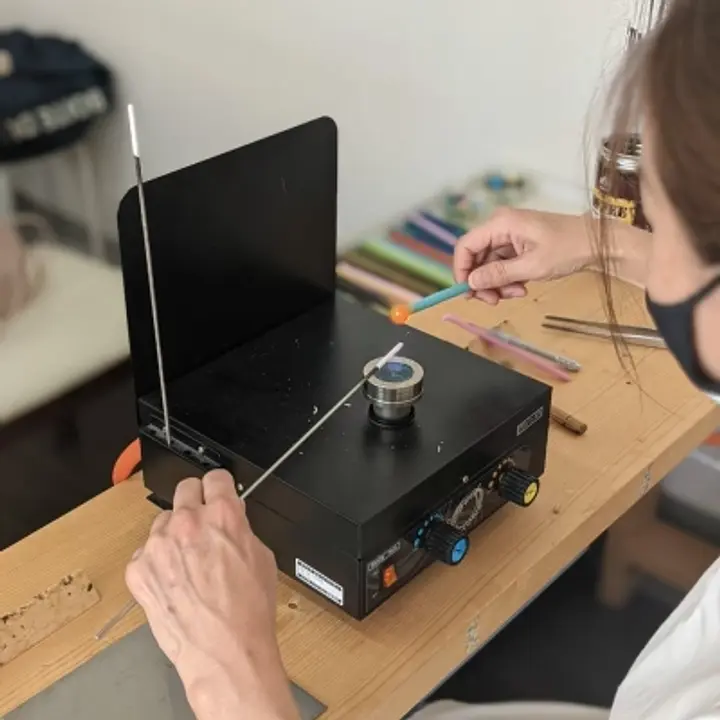 とんぼ玉　颯々工房