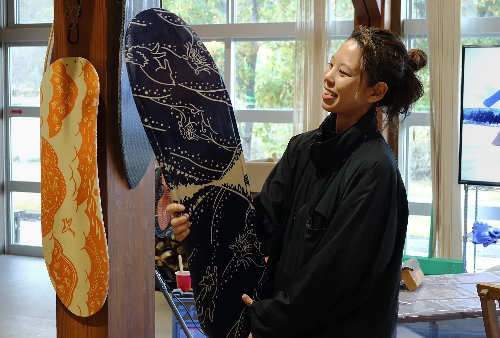 上手に作れたかな？それは雪が降ってからのお楽しみ